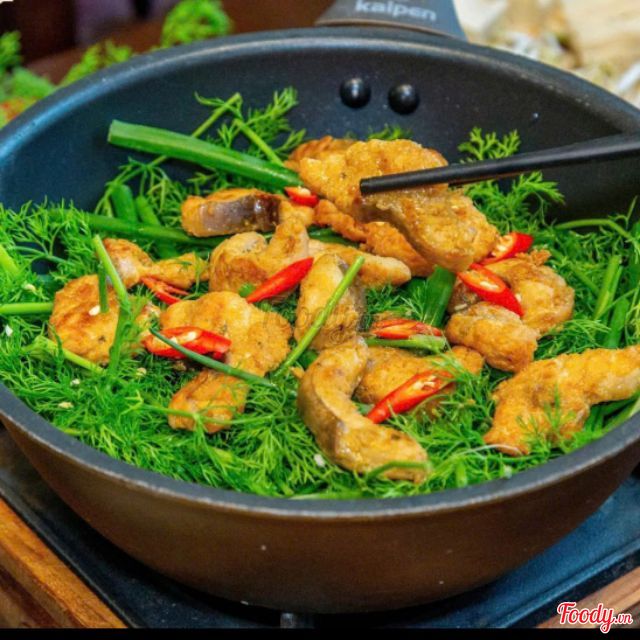 Ча ка Ла Вонг (рыба с куркумой по-ханойски)