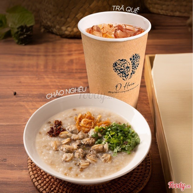 คอมโบโจ๊กหอยลาย (M) + ชาอบเชย