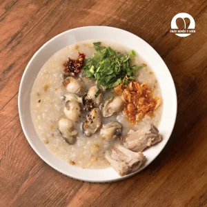 โจ๊กหอยนางรมซี่โครงหมู