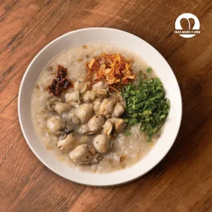 โจ๊กหอยลายหอยนางรม
