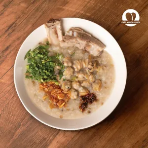 โจ๊กหอยลายซี่โครงหมู