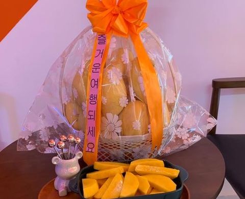 Giỏ trái cây xoài