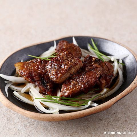 Sườn heo ủ nướng
