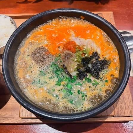 Cơm chan canh thập cẩm (cay)