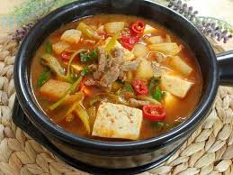 Canh tương đậu bò