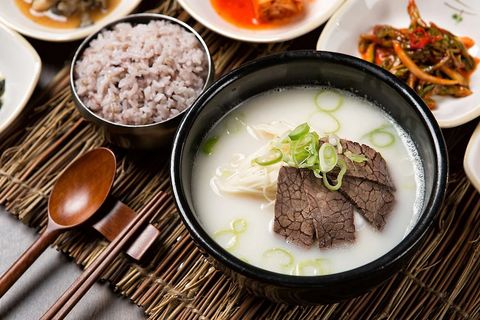 Súp gân bò