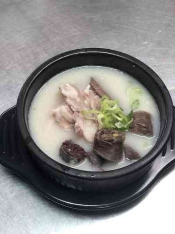 Súp dồi Hàn Quốc (Sundae-guk)