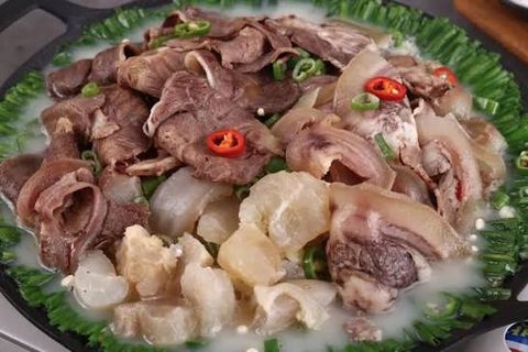 Thịt bò luộc thập cẩm (lớn)