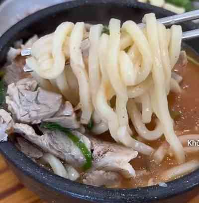 Mì Udon thịt