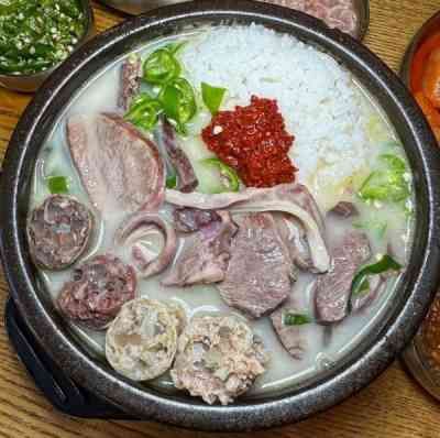 Canh cơm thập cẩm