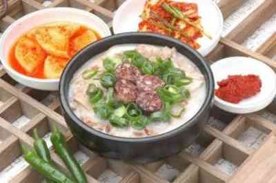 Canh dồi miến