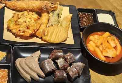 Set Tteokbokki Tempura Sundae (1 người)
