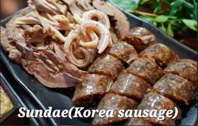 Sundae nếp (dồi Hàn Quốc)