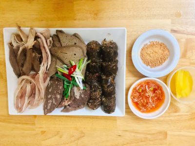 Set sundae (dồi Hàn Quốc)