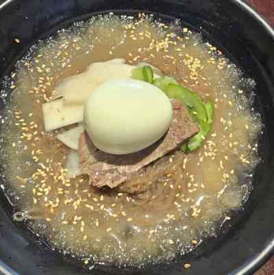 Mì lạnh nước (Mul Naengmyeon)