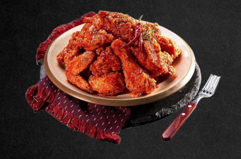 ไก่ทอดซอสพริก Tikkudak