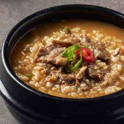 Cơm sốt tương đậu (Doenjang Sulbap)