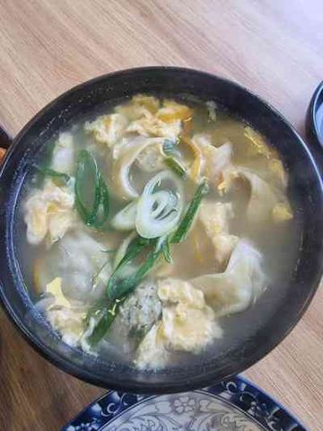 Canh bánh gạo & sủi cảo