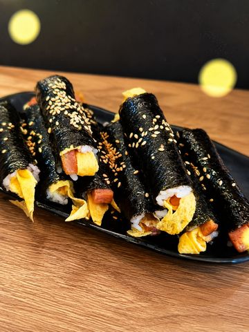 Kimbap mini spam trứng