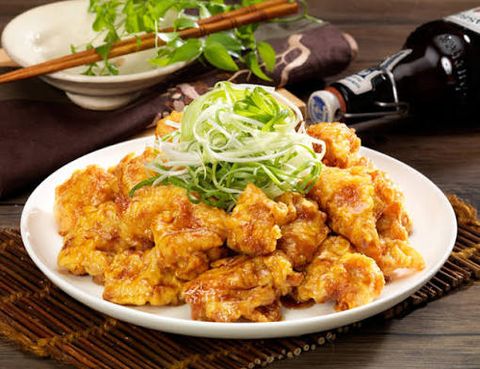 Gà không xương sốt tương hành