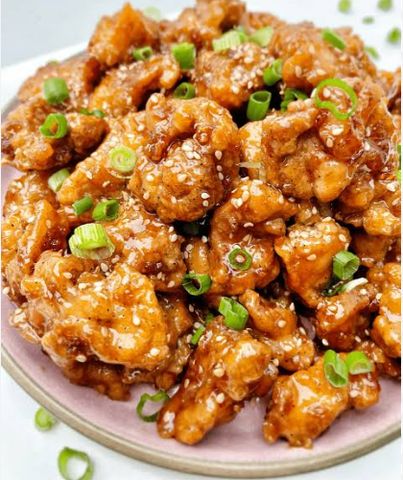 Gà rán sốt tỏi mật ong