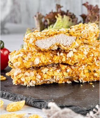 Gà rán phủ vụn phô mai
