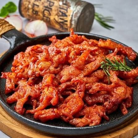 Chân gà rút xương chiên sốt cay ngọt