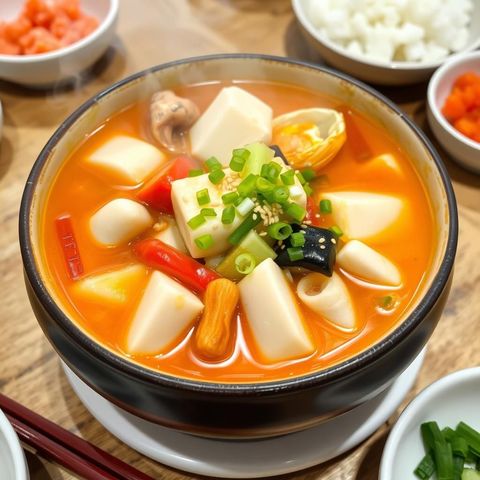 Canh đậu hũ non