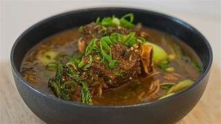 Canh sườn bò