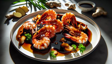Tôm ngâm nước tương (9 con)
