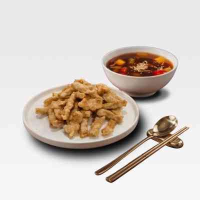 C6 Thịt Chiên Sốt Chua Ngọt (chọn size)