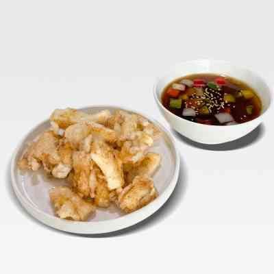 C8 Mực Chiên Sốt Chua Ngọt