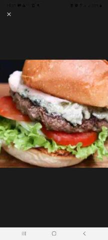 Burger Phô Mai Xanh