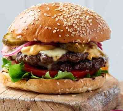 Burger Bò Phô Mai