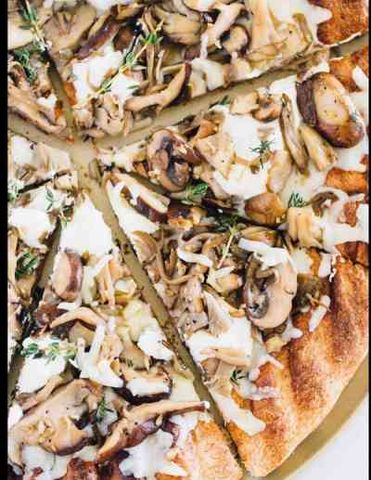 Pizza Bốn Loại Nấm