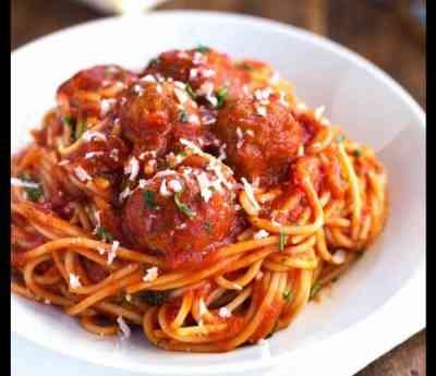 Spaghetti Thịt Viên