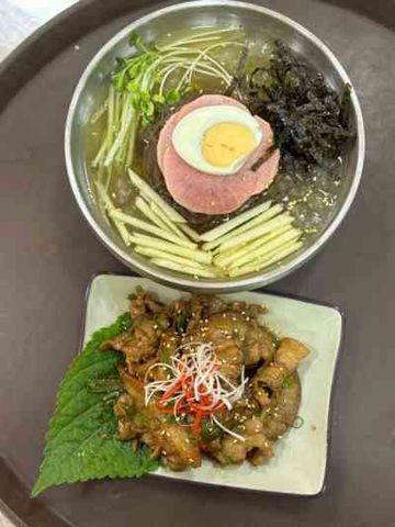 Set 3: Mì lạnh + Thịt heo nướng