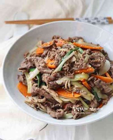 Cơm thịt bò xào