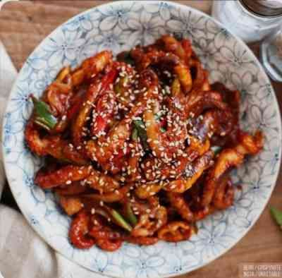 Bạch Tuộc Xào Cay