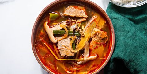 Bộ nấu canh cay Yukgaejang (1 phần)