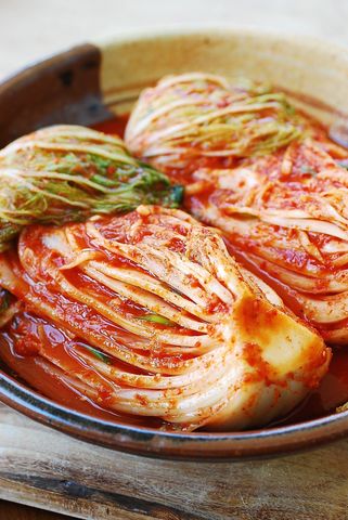 Kim chi cải thảo nguyên cây