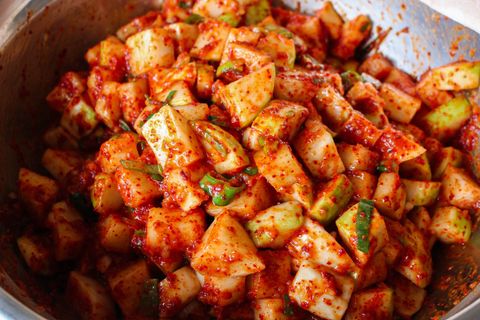 Kim chi củ cải cắt vuông 5kg