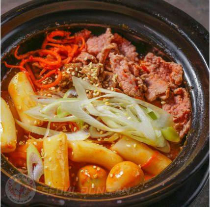 Tteokbokki gầu bò thái mỏng (120g)
