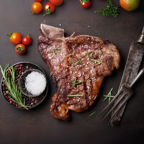Bít tết T-bone cao cấp 700g + canh kimchi