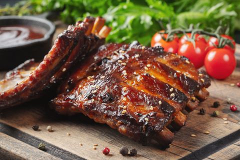 Thịt sườn bò tẩm ướp cao cấp 200g