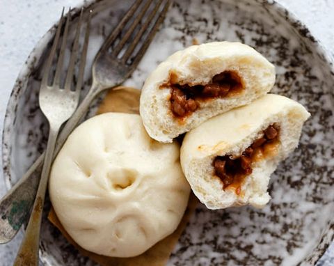 Bánh bao thịt 1 trứng