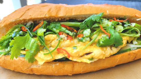Bánh mì trứng ốp la
