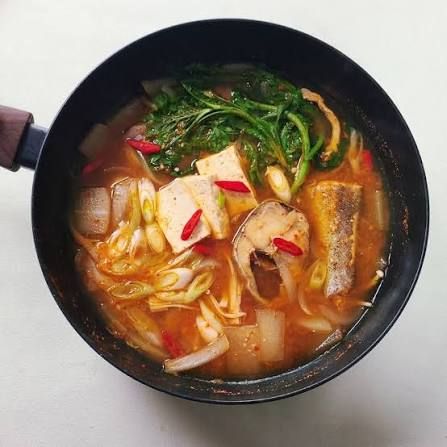 Canh cá minh thái