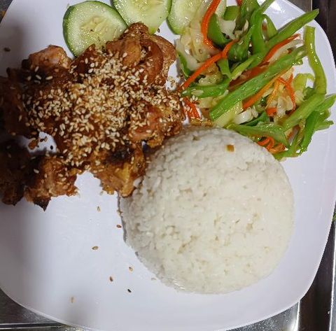 Cơm thịt nướng