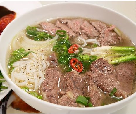 Phở áp chảo